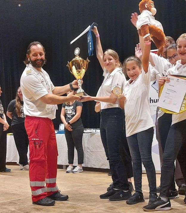 Dr. Martin Pirz mit der Gruppe Spittal