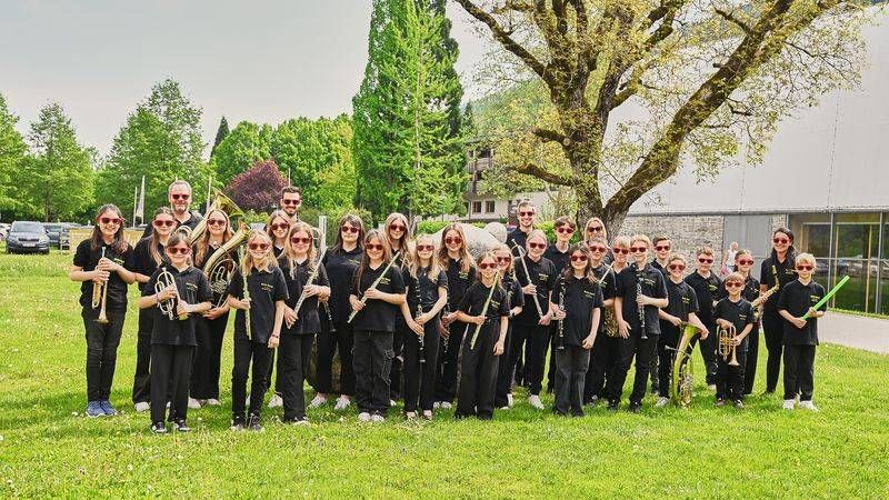 Die &bdquo;Kids Band&ldquo; der Musikschule S&uuml;dk&auml;rnten