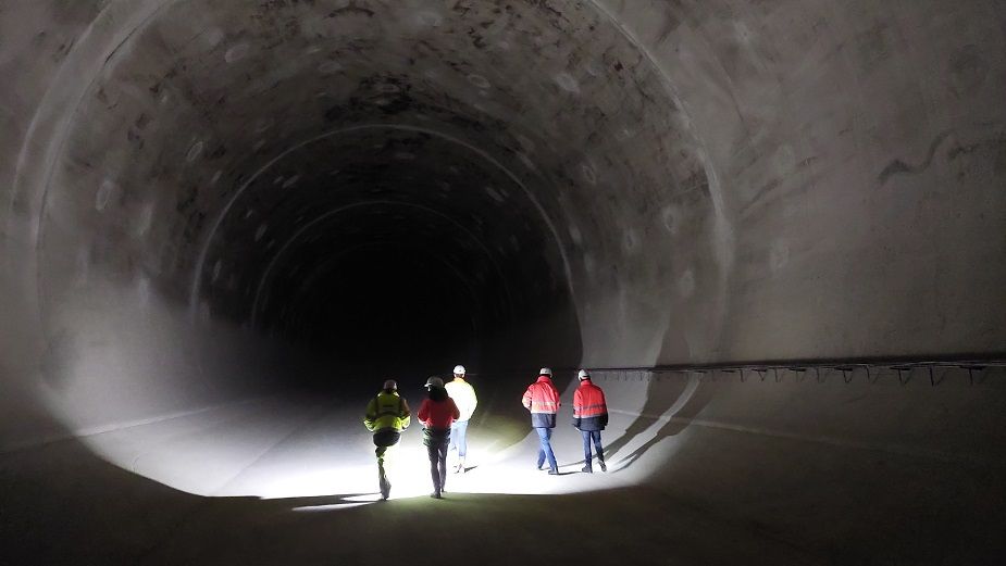 Durch ein 5 km langes Stollensystem wird Obervellach II mit Wasser versorgt. Foto: &Ouml;BB/Hadlauer
