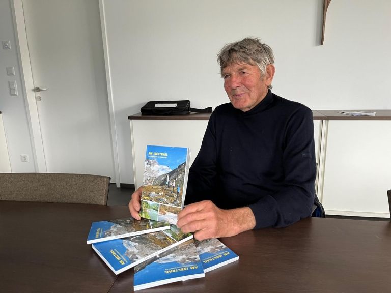 Walter Mair pr&auml;sentiert neues Buch &bdquo;Am Iseltrail&ldquo;