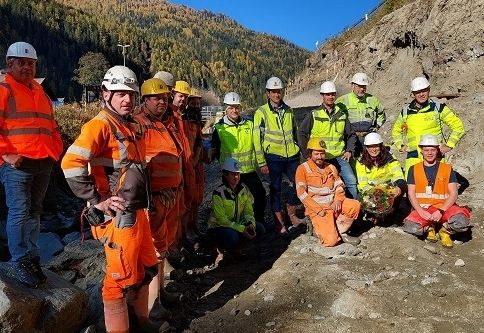 Erster Tunneldurchschlag f&uuml;r Eisenbahn-Kraftwerk geschafft
