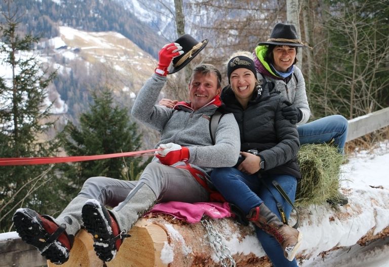 Traditionelles Holzr&uuml;cken im M&ouml;lltal