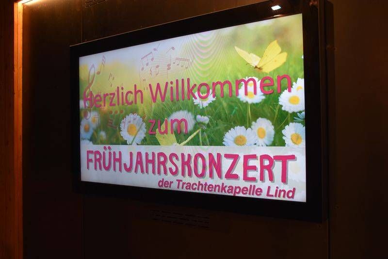 Fr&uuml;hjahrskonzert Trachtenkapelle Lind.