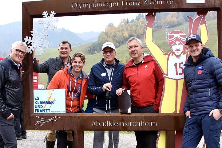 Gerhard Br&uuml;ggler, Jakob Forstnig, Stefan Brandlehner, Franz Klammer, Fritz Strobl und Thomas Morgenstern.