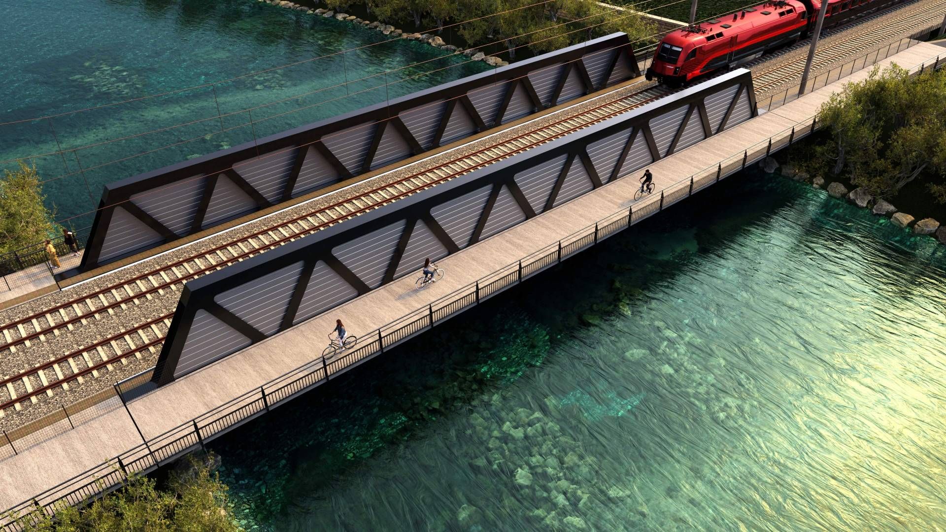 Visualisierung: &Ouml;BB/Poltnigg und Klammer ZT