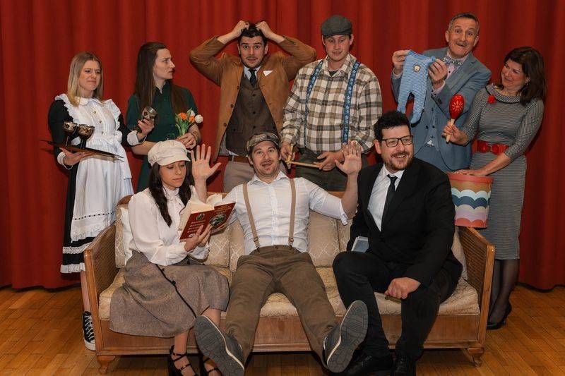 Vorne v. l.: Emma Strammer, Thomas Reinsperger, Johannes Reinsperger. Hinten: Magdalena Brandst&auml;tter, Vanessa Steiner, Stefan Rainer, David Kohlmaier, Karl Schoass, Ulrike Hopfgartner.