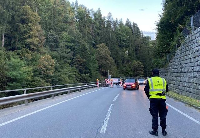 Lieserschlucht gesperrt