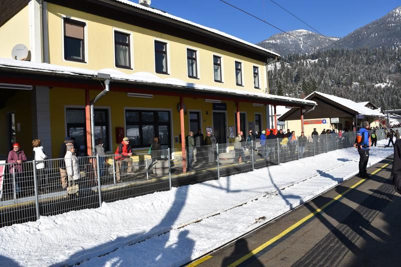 Barrierefrei wurden die Bahnh&ouml;fe zwischen Arnoldstein und Hermagor gestaltet.