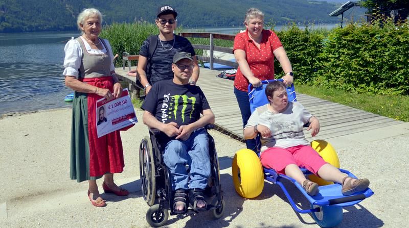 Barrierefreier Seezugang in D&ouml;briach