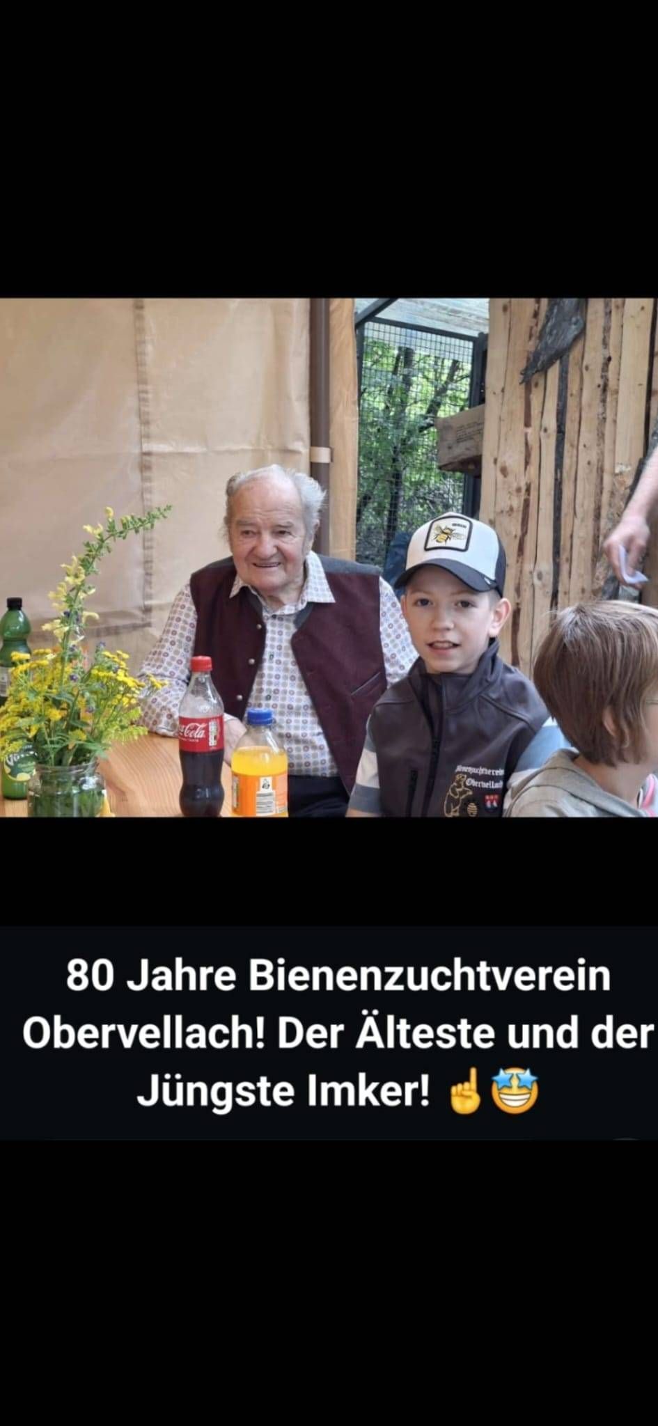 Der &auml;lteste Imker ist Franz Oberrainer (90) der j&uuml;ngste Martin Granig (12)