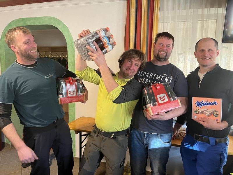 Tolle Stimmung   beim Vereinsturnier in Lieserhofen.