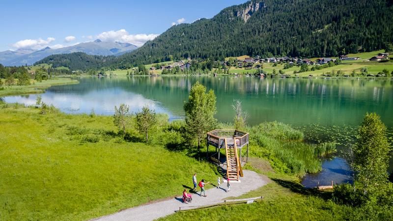 Auch die Infrastruktur am Westuferweg wurde erneuert. Foto: Weissensee.com