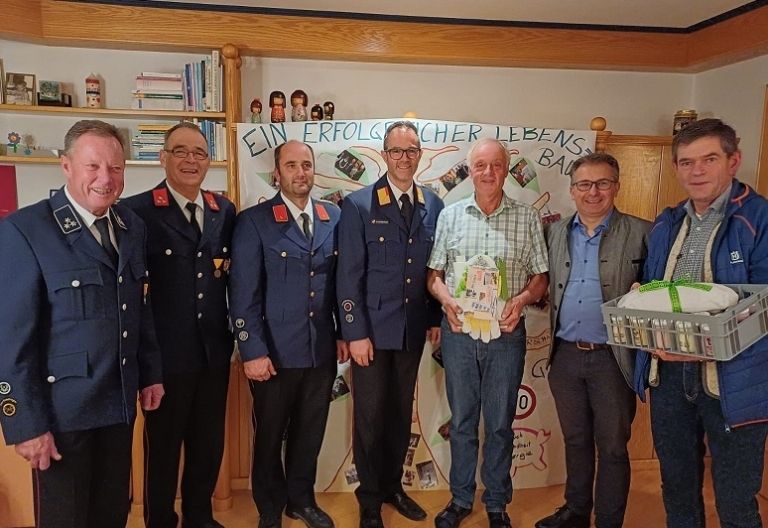 Abordnung gratulierte zum 70er