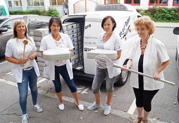 Das Essen kommt auf R&auml;dern