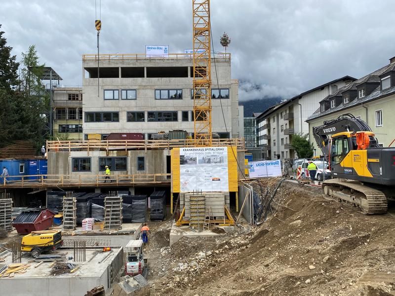 Noch ist Baustelle.