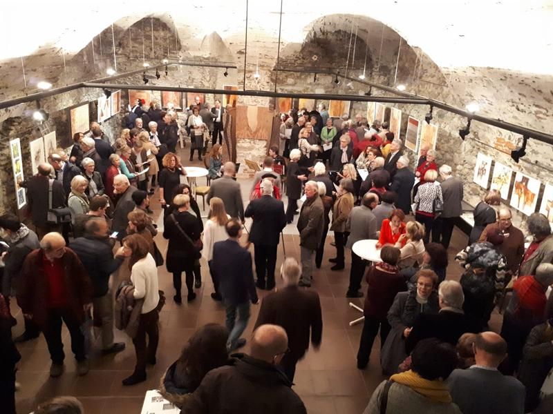 Der Salamancakeller im Schloss Porcia besteht als Galerie schon seit 40 Jahren.