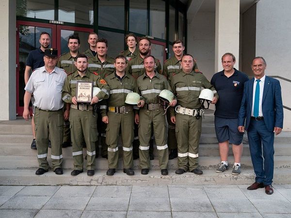 Bronze B-Sieger: die FF T&ouml;polach.