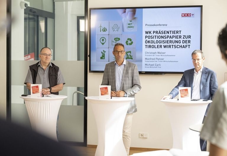 Tiroler Betriebe sind bereit f&uuml;r die gr&uuml;ne Wende