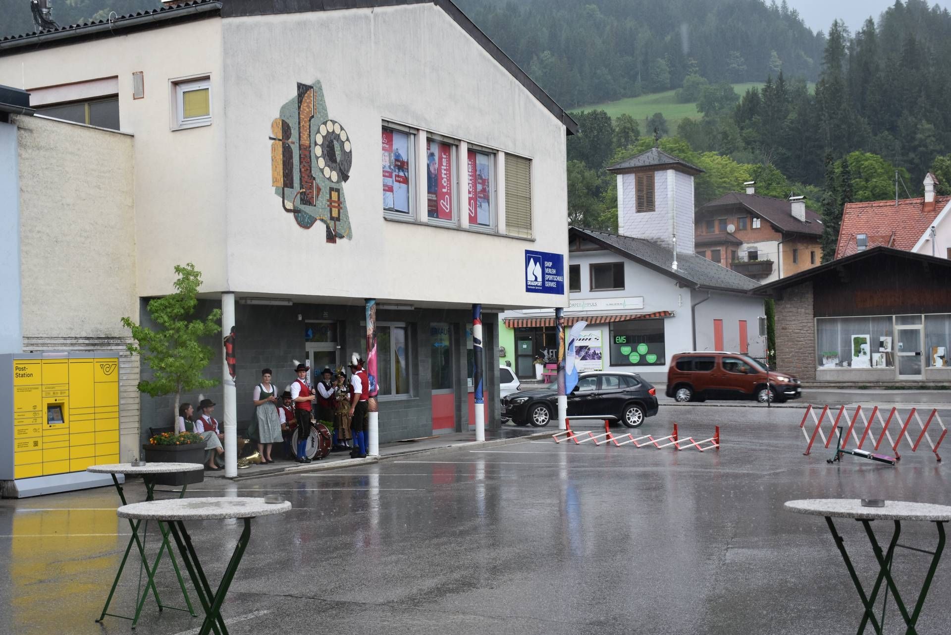 Der Sternmarsch in Greifenburg fiel am Samstag leider ins Wasser. F&uuml;r Morgen, Sonntag, ist ein Fr&uuml;hschoppen geplant.