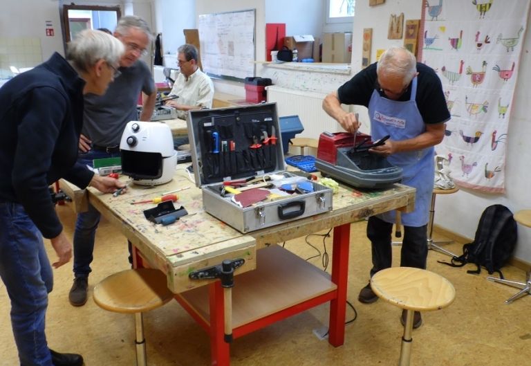 Gro&szlig;er Zuspruch f&uuml;r das Repair-Caf&eacute; Gm&uuml;nd 