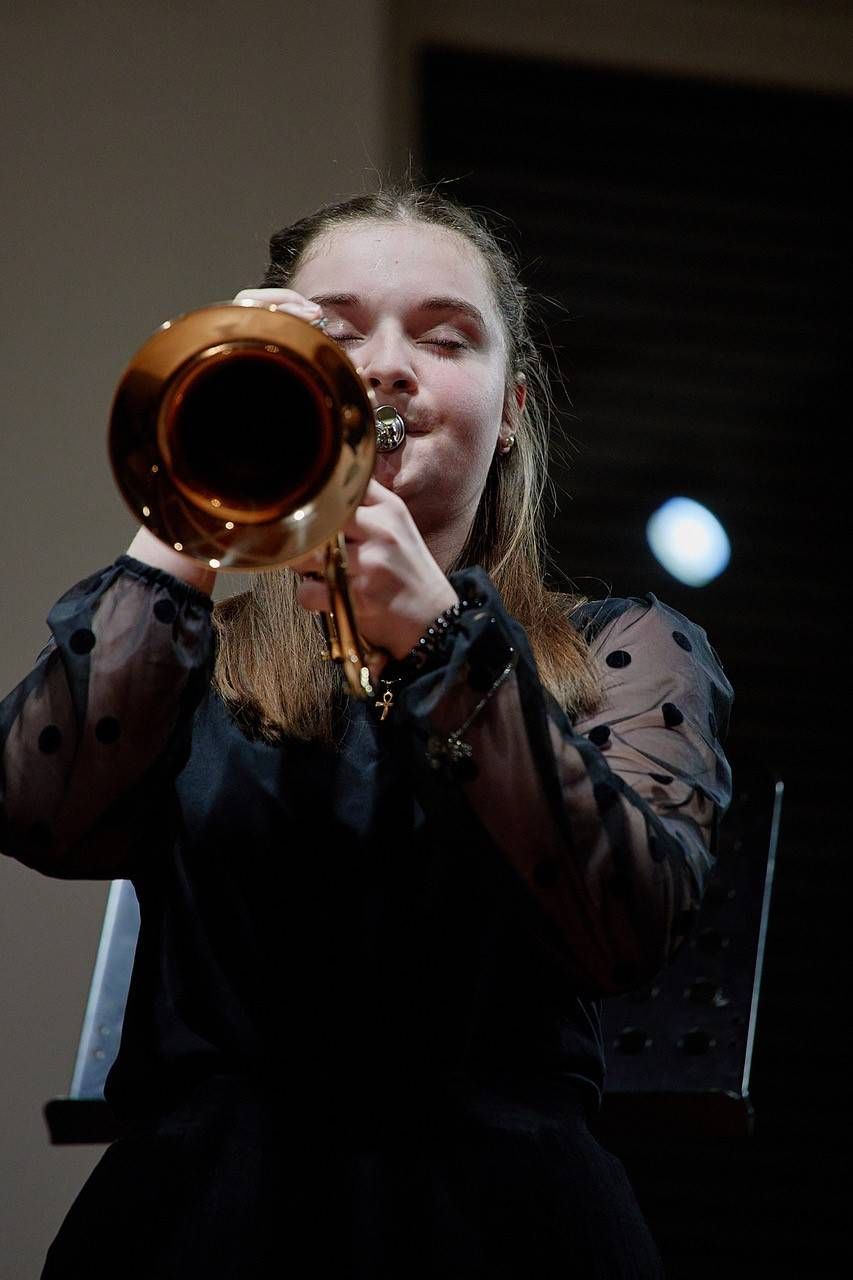 Nora Schwager von der Musikschule Hermagor hat es auf der Trompete bis zum Bundeswettbewerb geschafft und einen zweiten Preis (Silber) gewonnen. Foto: privat