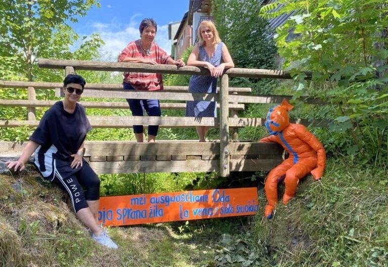 Kunst f&uuml;r den M&uuml;hlbach