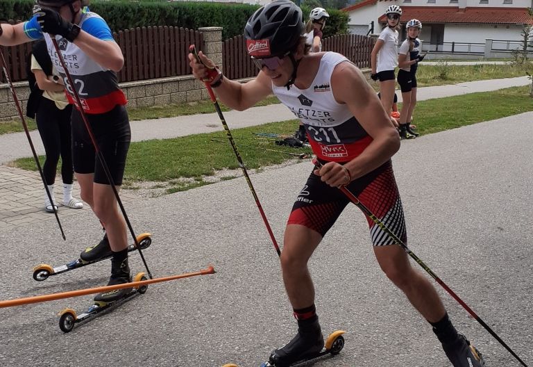 Meistertitel im Skirollern f&uuml;r Fabian Lindsberger 