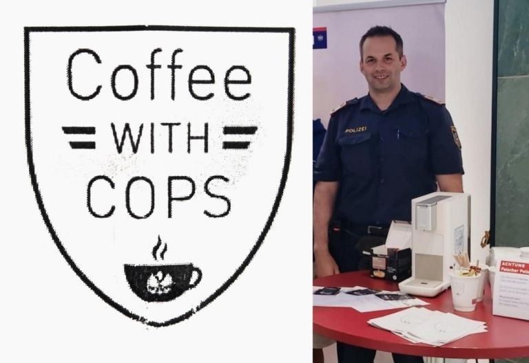 Aktionswoche: Auf einen Kaffee mit der Polizei 