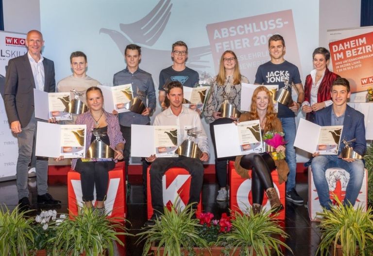 Wirtschaftskammer feiert erfolgreiche Lehrlinge