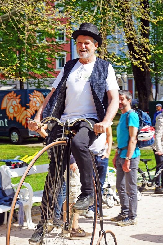 Biken statt Tanken