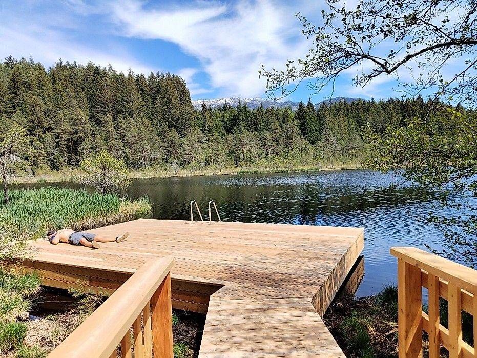 Die neue Steganlage am Egelsee.
