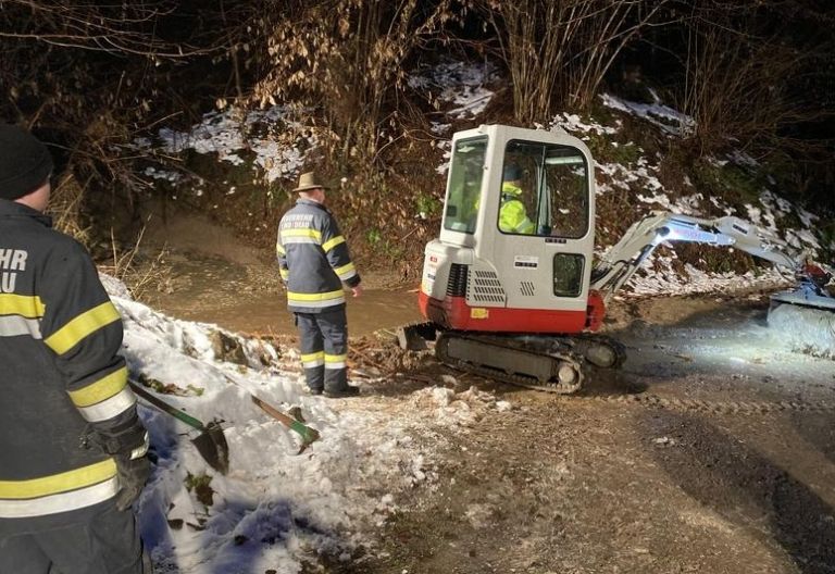 Unwetter: nur wenige Sch&auml;den am Forst
