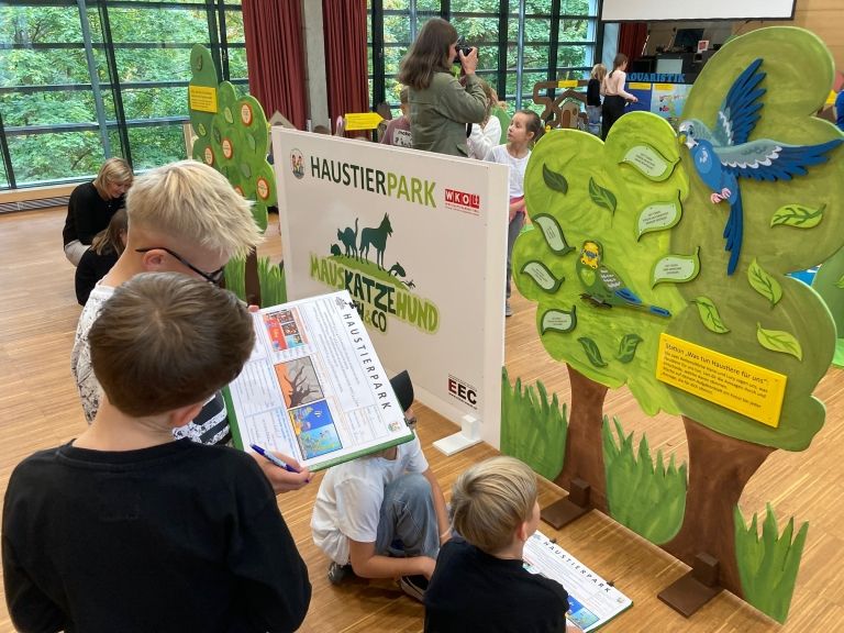 Wirtschaftskammer: Spielerisch Lernen im Haustierpark 