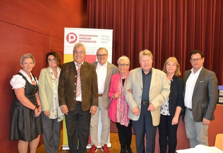 PV&Ouml; Bezirksvorstand wieder gew&auml;hlt