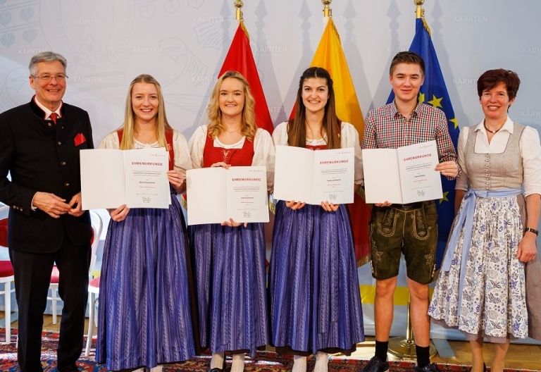 Auszeichnung f&uuml;r junge &bdquo;Volksmusiker&ldquo;