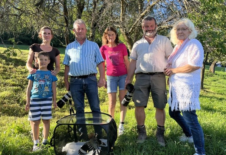 Gute Tat an einem Widehopf 