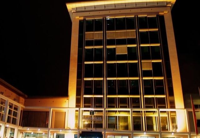 Oranges Zeichen gegen Gewalt an Frauen