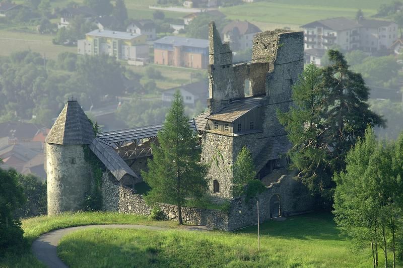 Konzertort Ruine Hohenburg. (c) Marktgemeinde Oberdrauburg