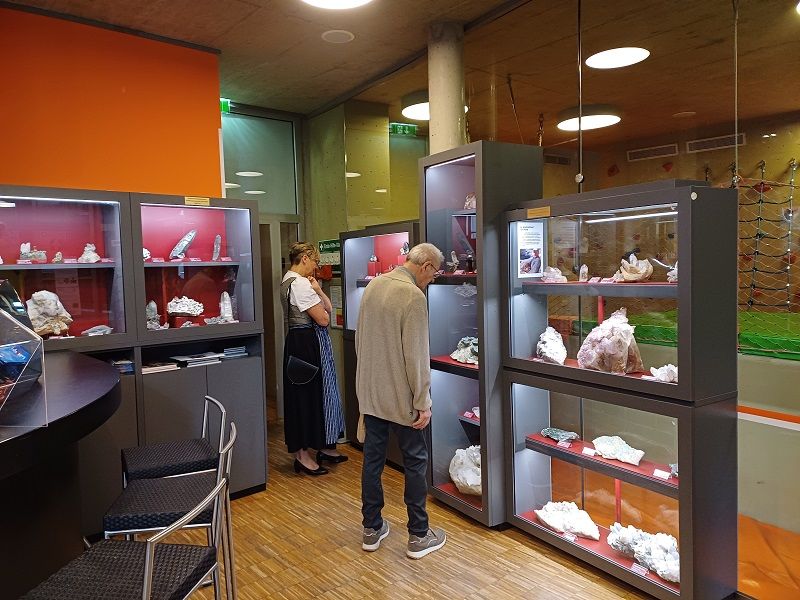 In der Kletterhalle in M&uuml;hldorf sind rund 1.000 Exponate untergebracht.