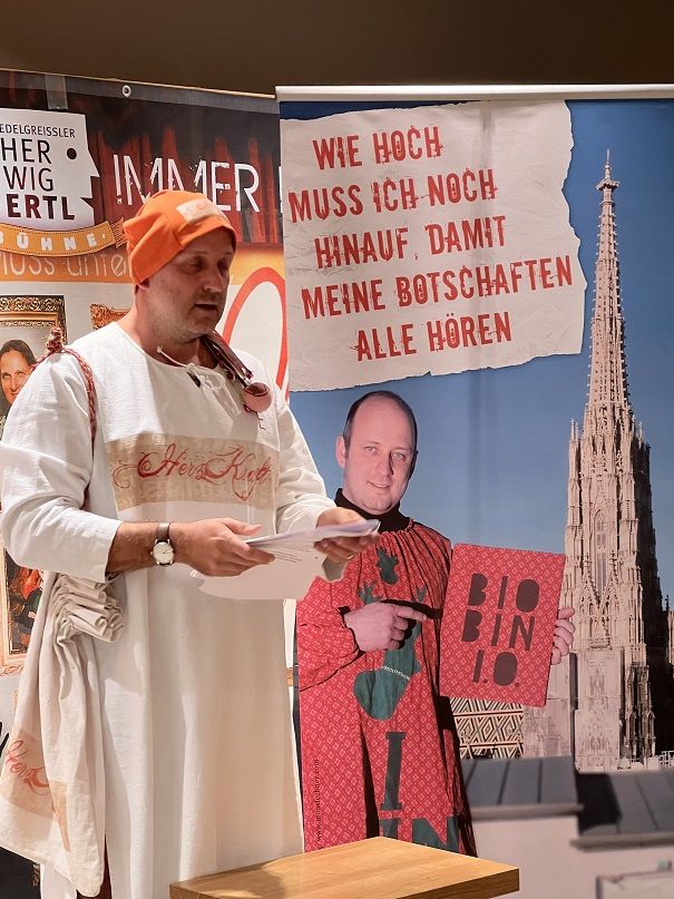 &bdquo;R&auml;delsf&uuml;hrer&ldquo; und Initiator Herwig Ertl.