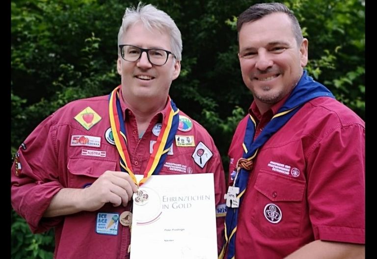 Ehrenabzeichen in Bronze, Silber und Gold