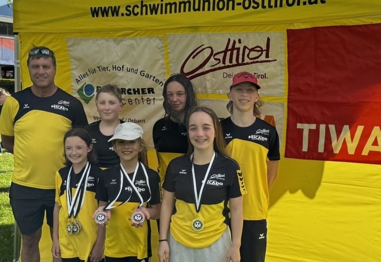 16 Medaillen f&uuml;r SU Osttirol Innsbruck Swim Meeting
