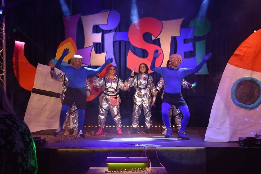 Die Weltraummission landete in Steinfeld.