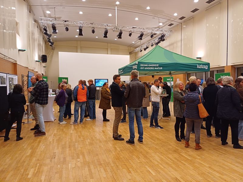 Reges Interesse am &bdquo;Dialog&ldquo; zwischen KELAG und den B&uuml;rgern in M&uuml;hldorf.