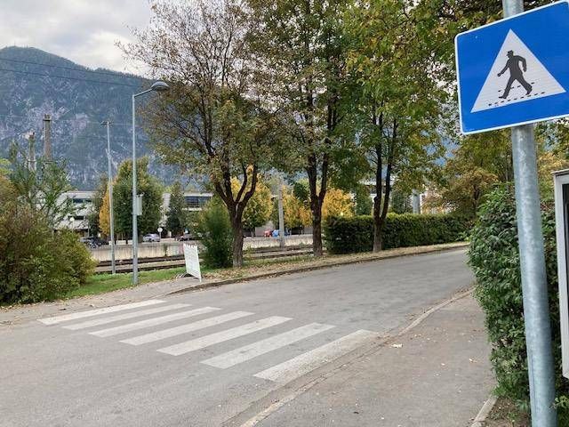 Dieser Schutzweg am Gilmweg in Lienz wurde neu errichtet. Foto: Stangl