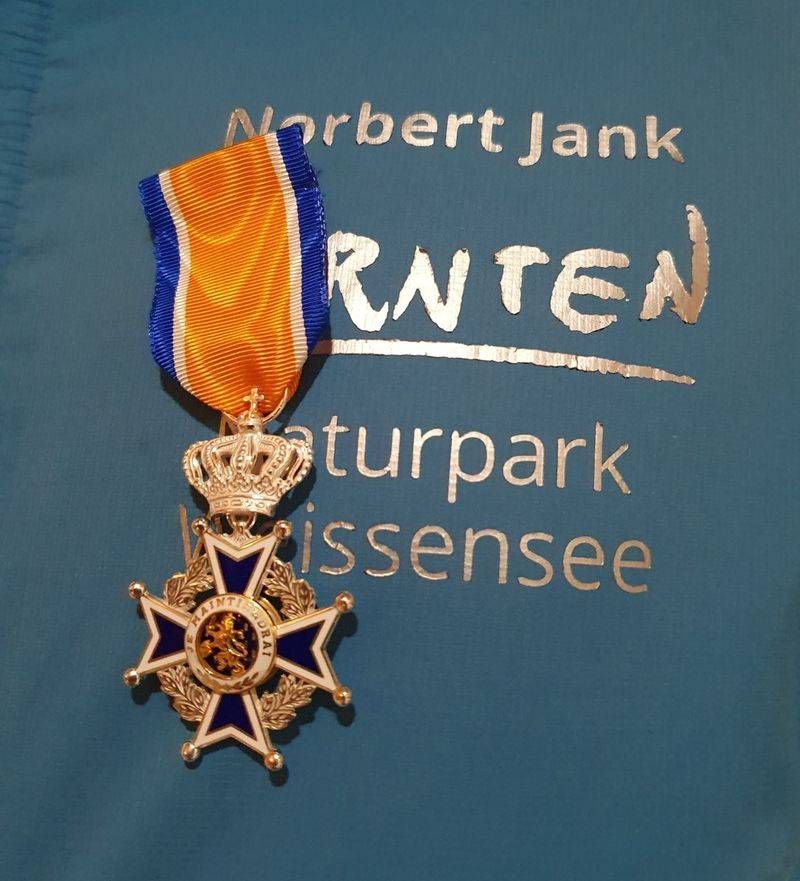 Eismeister Norbert Jank ist jetzt Ritter des Ordens von Oranje-Nassau. Foto: Weissensee.com