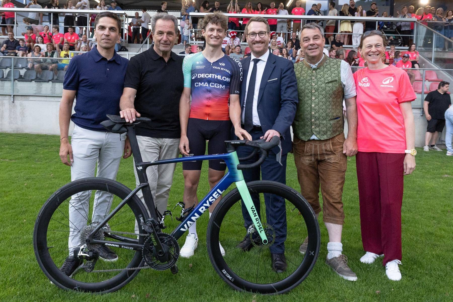 Thomas Rohregger, Tourismusverband Osttirol Obmann Franz Theurl, Felix Gall, LH Stv. Philip Wohlgemuth (SP&Ouml;), BGM Andreas Pfurner, Bezirkshauptfrau Bettina Heinricher