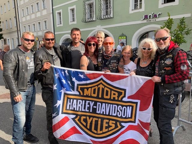Harley Davidson Charitytour macht in Lienz Station