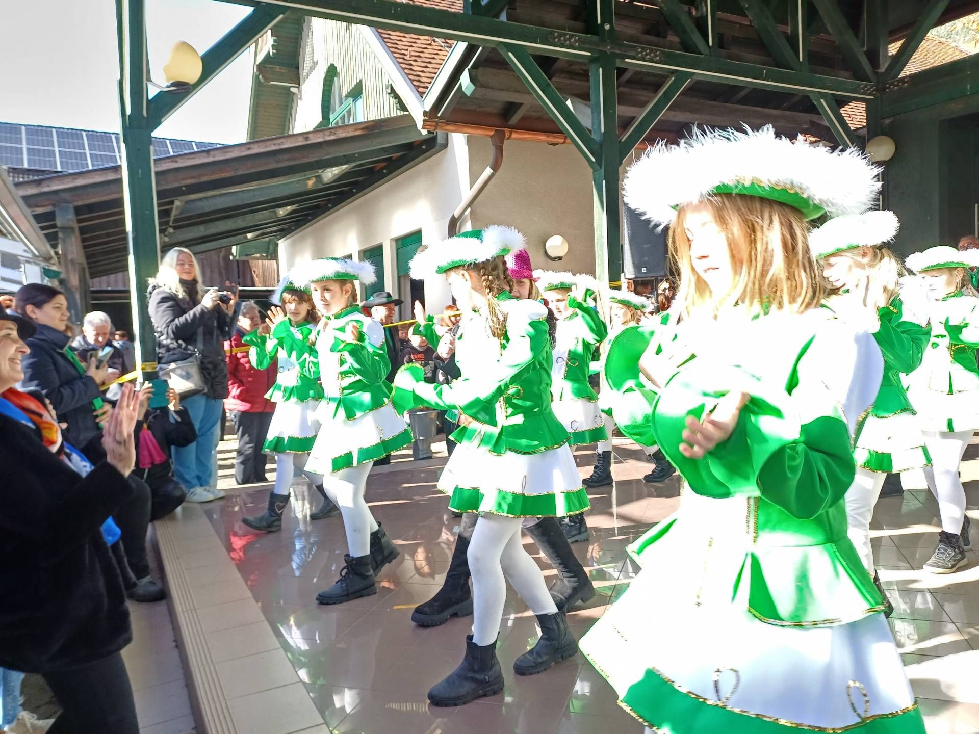 In Steinfeld wurde der Fasching lautstark geweckt.