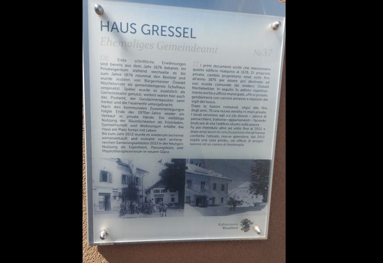 Die H&auml;user von Mauthen &bdquo;erz&auml;hlen&ldquo;